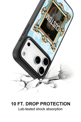 10ft drop protection and shock absorption of custom iPhone case by MultiCustomize