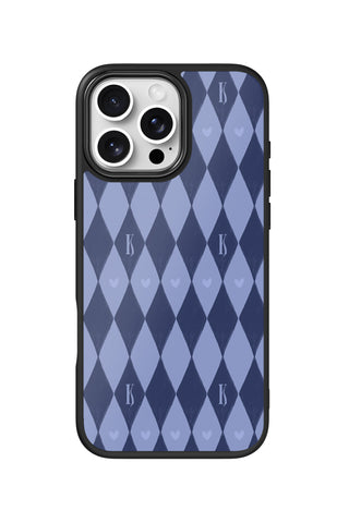 Flat lay view of personalized floral monogram/Name/Text/省略/Photo design on custom iPhone 16 Pro Max case by MultiCustomize