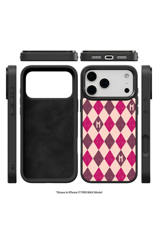 Exploded view showing multi-layer protection and MagSafe ring of custom iPhone case by MultiCustomize