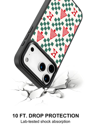 10ft drop protection and shock absorption of custom iPhone case by MultiCustomize