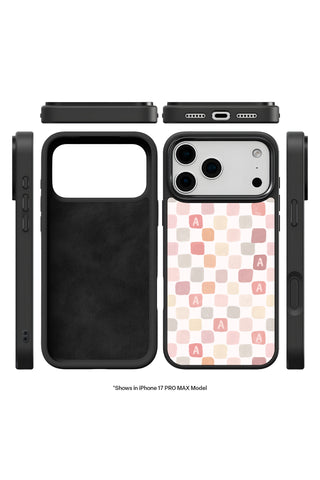 Exploded view showing multi-layer protection and MagSafe ring of custom iPhone case by MultiCustomize