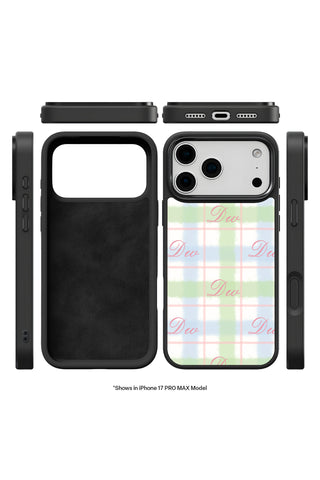 Exploded view showing multi-layer protection and MagSafe ring of custom iPhone case by MultiCustomize