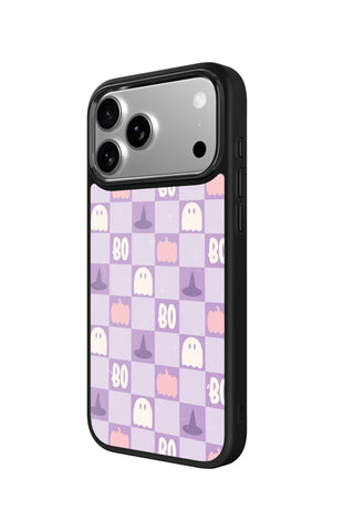Side view and button details of custom monogram iPhone case by MultiCustomize