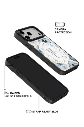 Raised camera bezel protection on personalized iPhone case by MultiCustomize