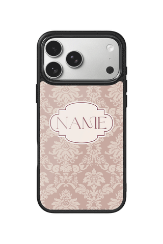 Custom Monogram iPhone 17 Pro Max Case, Romantic Aesthetic Design by MultiCustomize