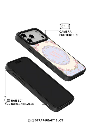 Raised camera bezel protection on personalized iPhone case by MultiCustomize