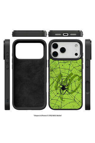 Exploded view showing multi-layer protection and MagSafe ring of custom iPhone case by MultiCustomize