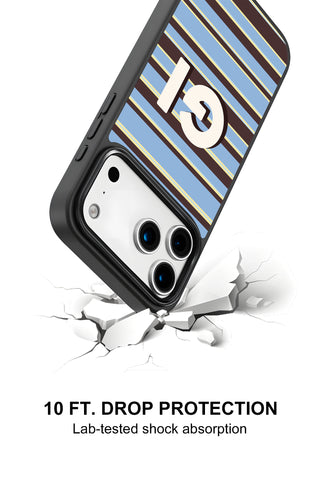 10ft drop protection and shock absorption of custom iPhone case by MultiCustomize