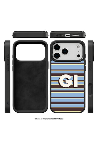 Exploded view showing multi-layer protection and MagSafe ring of custom iPhone case by MultiCustomize