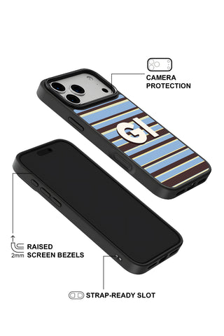 Raised camera bezel protection on personalized iPhone case by MultiCustomize