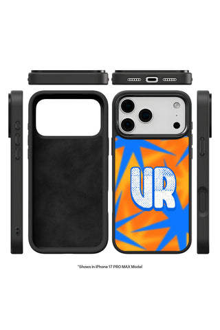 Exploded view showing multi-layer protection and MagSafe ring of custom iPhone case by MultiCustomize