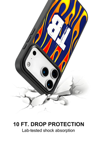 10ft drop protection and shock absorption of custom iPhone case by MultiCustomize