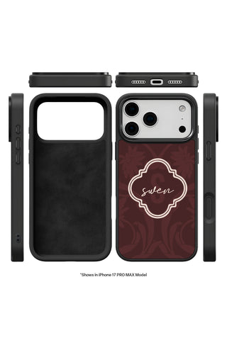 Exploded view showing multi-layer protection and MagSafe ring of custom iPhone case by MultiCustomize
