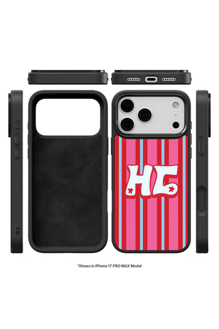 Exploded view showing multi-layer protection and MagSafe ring of custom iPhone case by MultiCustomize