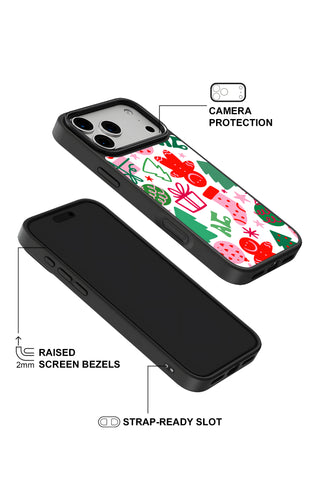 Raised camera bezel protection on personalized iPhone case by MultiCustomize