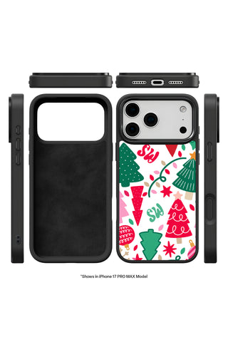 Exploded view showing multi-layer protection and MagSafe ring of custom iPhone case by MultiCustomize