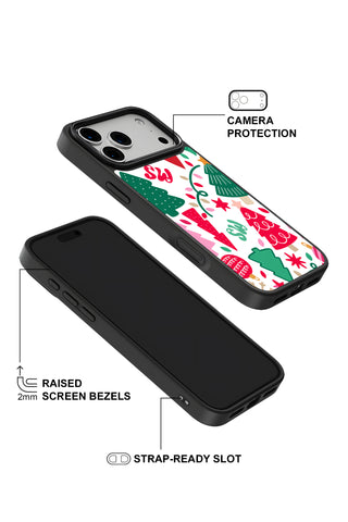 Raised camera bezel protection on personalized iPhone case by MultiCustomize
