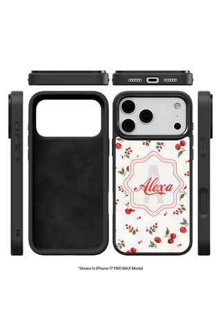 Exploded view showing multi-layer protection and MagSafe ring of custom iPhone case by MultiCustomize