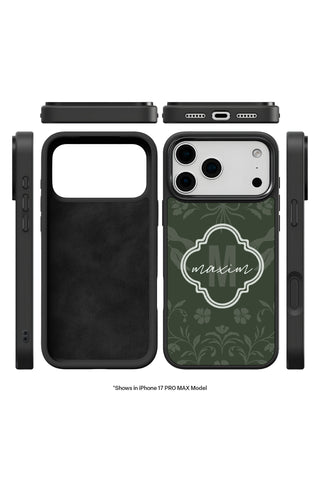 Exploded view showing multi-layer protection and MagSafe ring of custom iPhone case by MultiCustomize