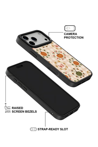 Raised camera bezel protection on personalized iPhone case by MultiCustomize