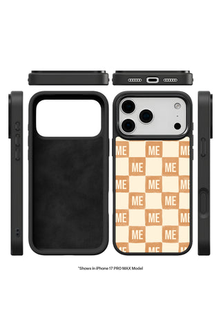 Exploded view showing multi-layer protection and MagSafe ring of custom iPhone case by MultiCustomize