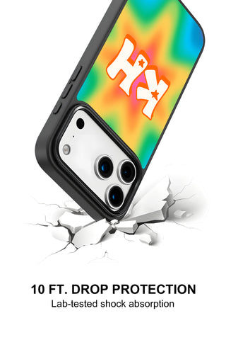 10ft drop protection and shock absorption of custom iPhone case by MultiCustomize