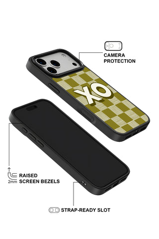 Raised camera bezel protection on personalized iPhone case by MultiCustomize