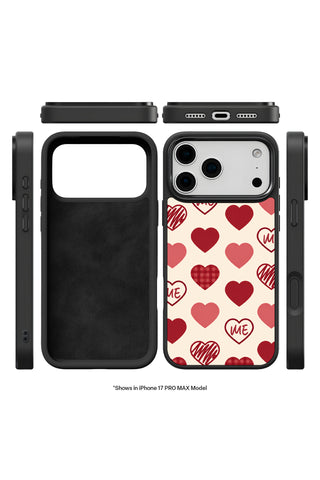 Exploded view showing multi-layer protection and MagSafe ring of custom iPhone case by MultiCustomize