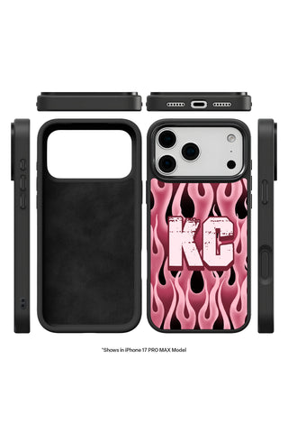 Exploded view showing multi-layer protection and MagSafe ring of custom iPhone case by MultiCustomize