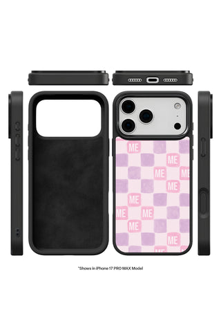 Exploded view showing multi-layer protection and MagSafe ring of custom iPhone case by MultiCustomize