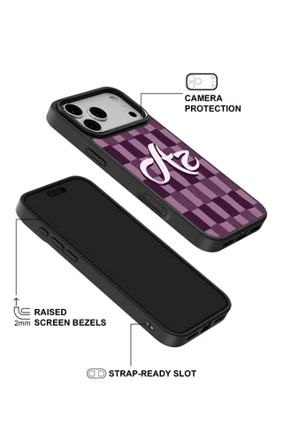 Raised camera bezel protection on personalized iPhone case by MultiCustomize