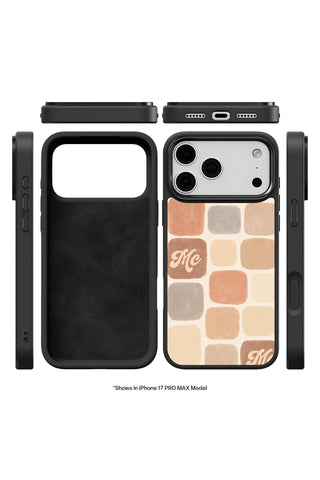Exploded view showing multi-layer protection and MagSafe ring of custom iPhone case by MultiCustomize