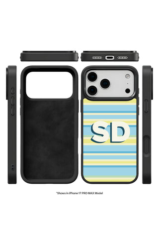 Exploded view showing multi-layer protection and MagSafe ring of custom iPhone case by MultiCustomize