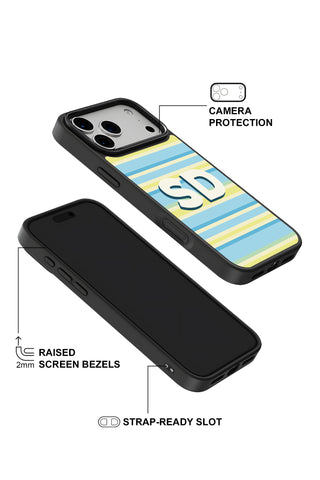 Raised camera bezel protection on personalized iPhone case by MultiCustomize