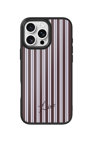 Cocoa Pinstripe