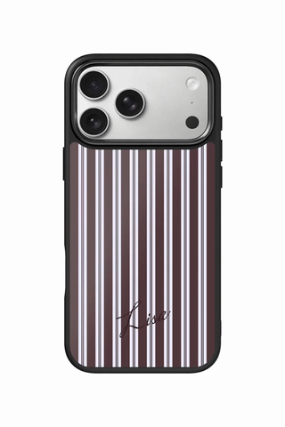Cocoa Pinstripe