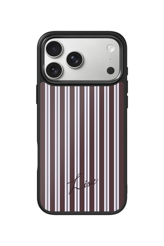 Cocoa Pinstripe