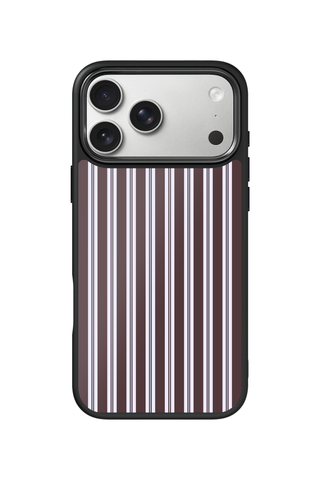 Cocoa Pinstripe
