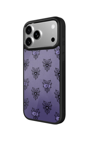 Side view and button details of custom monogram iPhone case by MultiCustomize