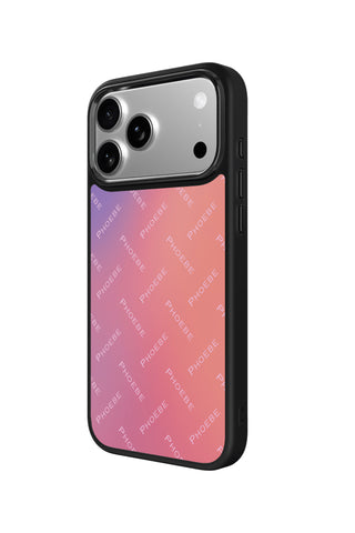 Side view and button details of custom monogram iPhone case by MultiCustomize