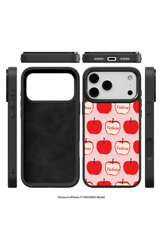 Exploded view showing multi-layer protection and MagSafe ring of custom iPhone case by MultiCustomize