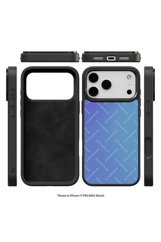 Exploded view showing multi-layer protection and MagSafe ring of custom iPhone case by MultiCustomize