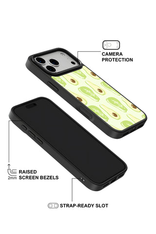 Raised camera bezel protection on personalized iPhone case by MultiCustomize