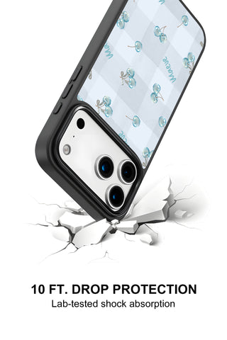 10ft drop protection and shock absorption of custom iPhone case by MultiCustomize
