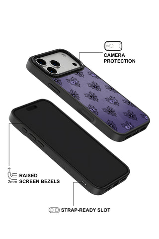 Raised camera bezel protection on personalized iPhone case by MultiCustomize