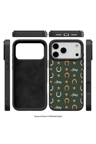 Exploded view showing multi-layer protection and MagSafe ring of custom iPhone case by MultiCustomize