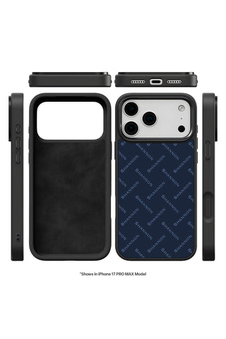 Exploded view showing multi-layer protection and MagSafe ring of custom iPhone case by MultiCustomize