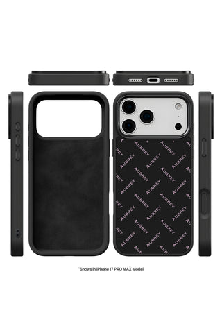 Exploded view showing multi-layer protection and MagSafe ring of custom iPhone case by MultiCustomize