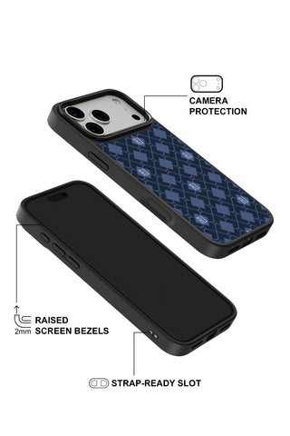 Raised camera bezel protection on personalized iPhone case by MultiCustomize