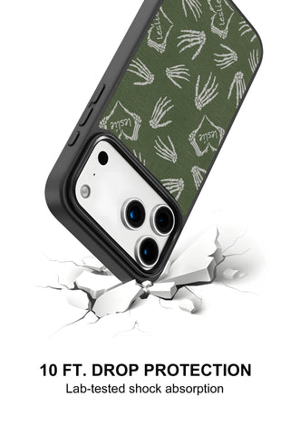 10ft drop protection and shock absorption of custom iPhone case by MultiCustomize